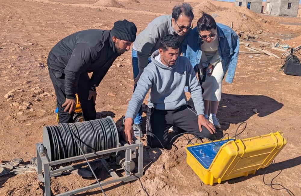شركة تحديد موقع المياه الجوفية في المغرب باستخدام أجهزة جيوفيزيائية